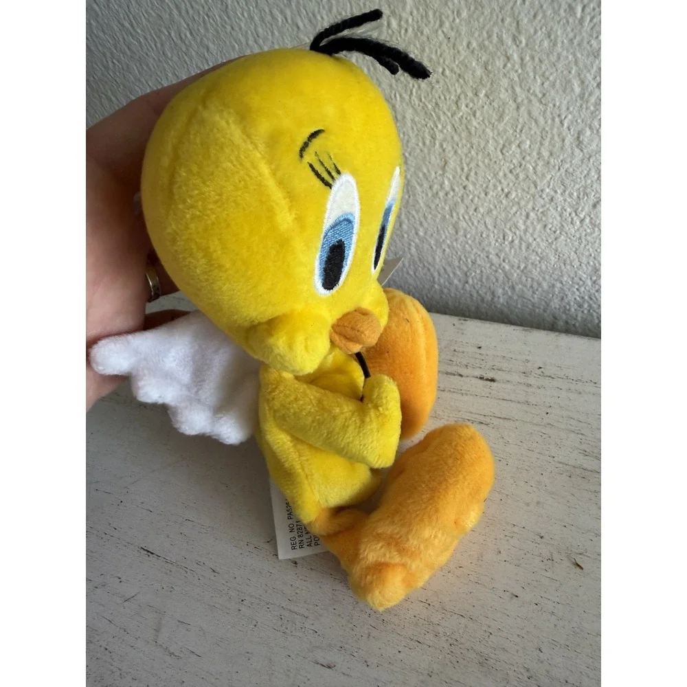 WB Warner Bros Tweety Cupid Valentine's Bean Bag Plush - Picture 5 of 5